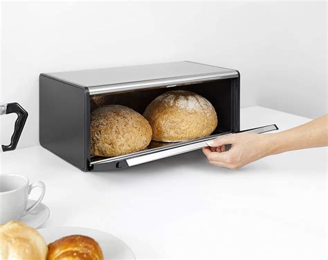 glass and metal bread box|best humidity controlled bread box.